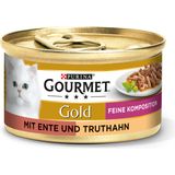 Gourmet Gold Doppio Piacere - Anatra e Tacchino