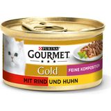 Gourmet Gold Feine Komposition Rind und Huhn