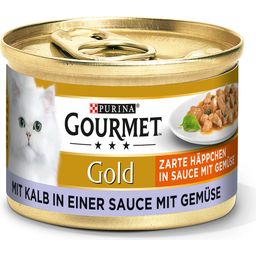 Gourmet Gold Zarte Häppchen mit Kalb und Gemüse