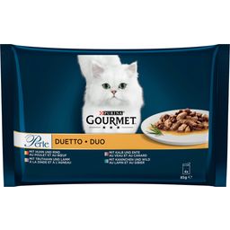 Gourmet Perle Duetto di Carne, 4 x 85 g