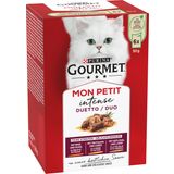 Gourmet Mon Petit Duo - mesna mešanica, 6 x 50 g