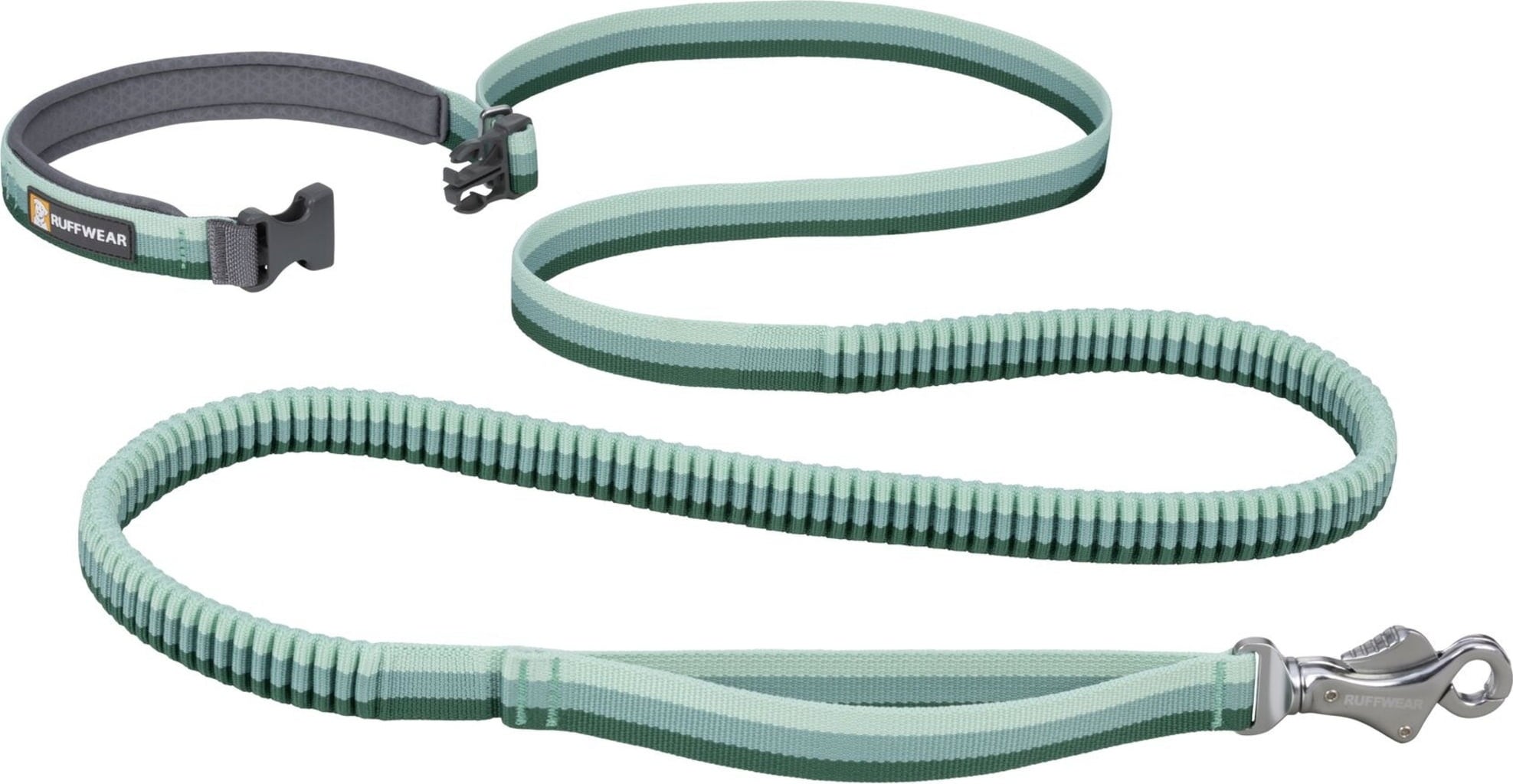 Roamer™ Bungee Joggingleine River Rock Green