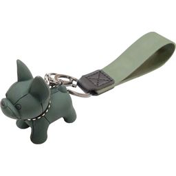 Croci Obesek za ključe Bulldog, 4 cm, zelen - 1 k.