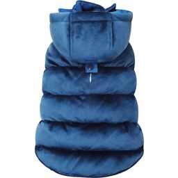 Croci Velveteen Blue steppelt kabát - 25 cm