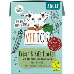 VEGDOG Adult - Piselli e Fiocchi di Avena - 200 g