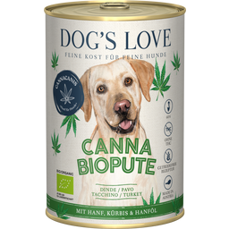 DOG'S LOVE Canna BIO - Tacchino con Canapa - 400 g
