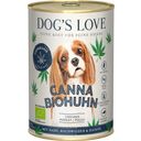 DOG'S LOVE Canna BIO Huhn mit Hanf , 400 g
