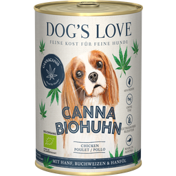 DOG'S LOVE Canna BIO - piščanec s konopljo, 400 g - 400 g