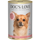 DOG'S LOVE Hipoallergén kutyatáp - Ló