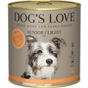 DOG'S LOVE Hundefutter Senior Pute - 800 g