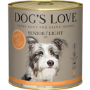 DOG'S LOVE Hundefutter Senior Pute - 800 g