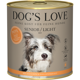 DOG'S LOVE Hundefutter Senior Pute - 800 g