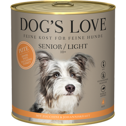 DOG'S LOVE Hundefutter Senior Pute - 800 g