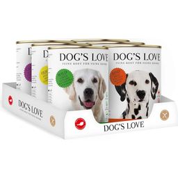 DOG'S LOVE Confezione Multipla 6 x 400 g - 2400 g