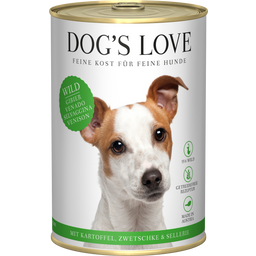 DOG'S LOVE Pasja hrana Adult - divjačina, 400 g - 400 g