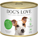 DOG'S LOVE Adult kutyatáp - Vad - 200 g