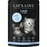 CAT'S LOVE Mačja hrana JUNIOR - teletina, 85 g