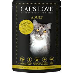 Katzen Nassfutter ADULT Kalb & Truthahn Mix - 85 g