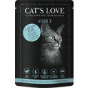 CAT's LOVE Katzen Nassfutter ADULT Lachs Pur