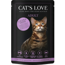 CAT's LOVE Katzen Nassfutter ADULT Lachs & Huhn Mix