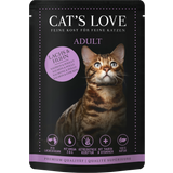 CAT's LOVE Adult - Cibo Umido al Salmone e Pollo