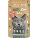 CAT's LOVE Katzen Nassfutter ADULT BIO Rind