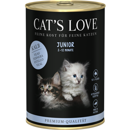 Cat's Love JUNIOR Kalb , 400 g - 