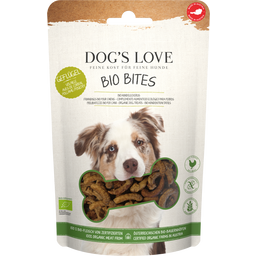 DOG'S LOVE Bites BIO - Baromfi - 150 g