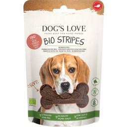 DOG'S LOVE Soft Stripes BIO Rind - 150 g