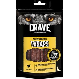 Crave Dog Snack Wrap mit Huhn