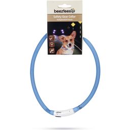 beeztees Halsband Safety Gear Dogini USB blau - 35 x 1 cm