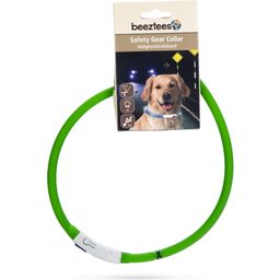 beeztees Collare Verde - Safety Gear Dogini USB - 35 x 1 cm