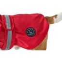 Hunter Uppsala Rain Polyester kutyakabát, piros - 35cm