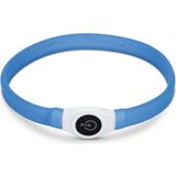 beeztees Safety Gear Glow USB 65x2,5 cm blau