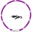 Halsband Silik Visio Light 20-70 cm violett/pink