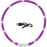 Halsband Silik Visio Light 20-70 cm violett/pink