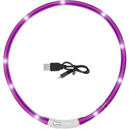 Halsband Silik Visio Light 20-70 cm violett/pink - 1 Stk