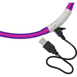 Halsband Silik Visio Light 20-70 cm violett/pink - 1 Stk