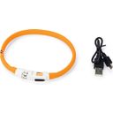 Karlie Katzenhalsband Visio LED 20-35 cm orange - 1 Stk