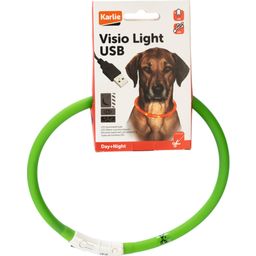 Karlie Collare Visio Light LED 20-70 cm - Verde - 1 pz.
