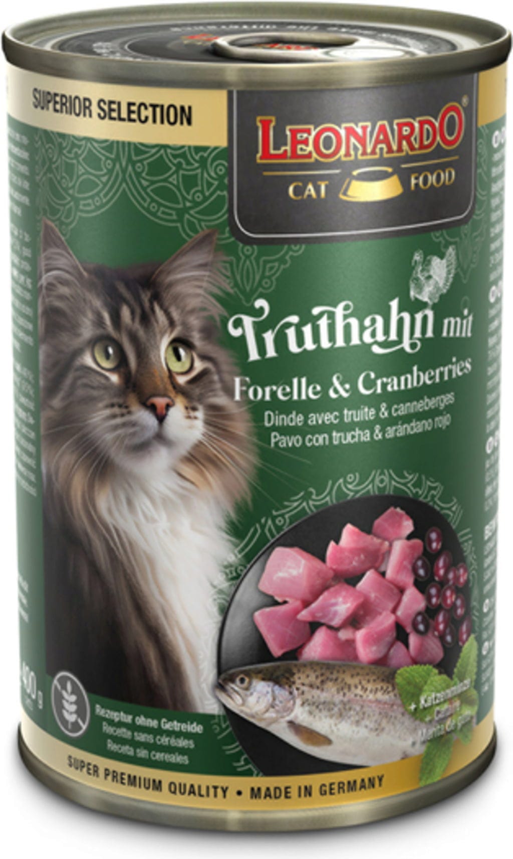 Leonardo Superior Selection Truthahn mit Forelle - 400 g