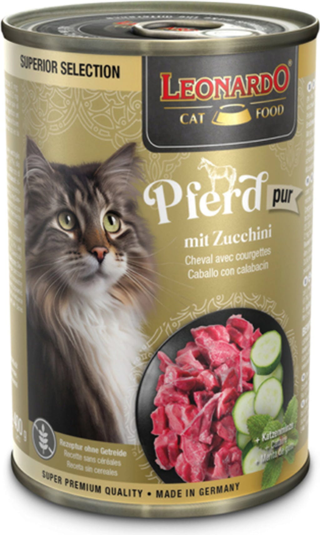 Leonardo Superior Selection Pferd mit Zucchini - 400 g