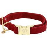 Kentucky Dogwear Hundehalsband "Corduroy" rot