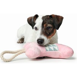 Hunter Hundespielzeug Salima Knochen rosa 18 cm - 1 Stk