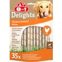 8in1 Delights Twisted Sticks 35 darab - 1 csomag