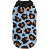 Croci Pullover Cheetah Spot Hellblau