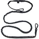 mamo pet sports mamo bungee leash póráz 255 cm - fekete - 25 mm széles