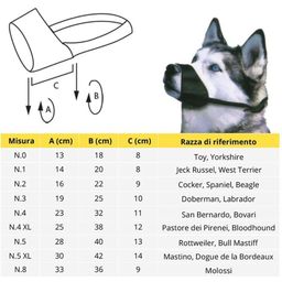 Croci Nylon Maulkorb  N.5 XL - 1 Stk