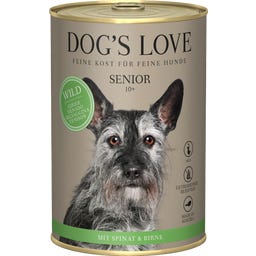 DOG'S LOVE Nassfutter für Hunde SENIOR WILD - 400 g