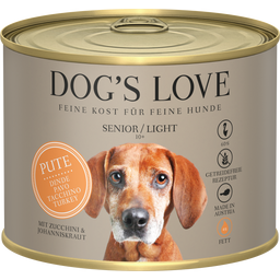 DOG'S LOVE Senior kutyatáp - Pulyka - 200 g